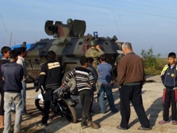Hatay'a Top Mermisi Düştü