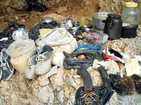 PKK'ya Ait Sığınak ve Mühimmat Ele Geçirildi