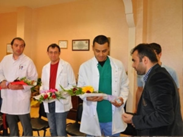Başarılı Doktorlara Teşekkür Ziyareti