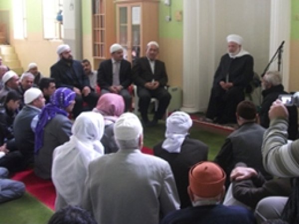 Suriye Haseki Müftüsü Mültecileri Ziyaret Etti