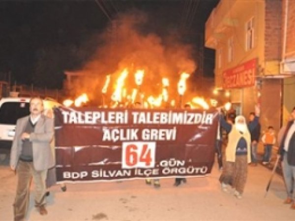 Silvan'da Yürüyüş Sonrası Olay Çıktı