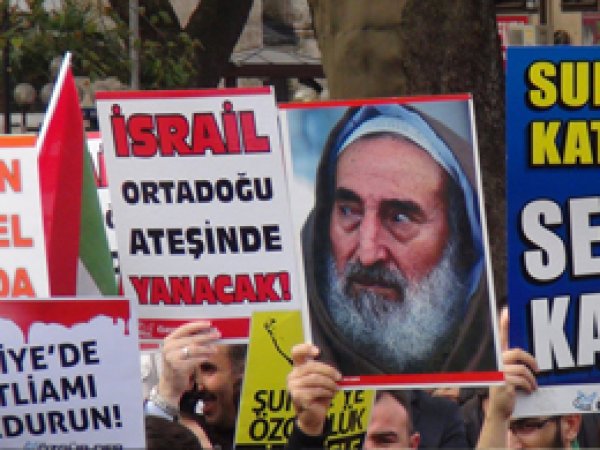 Bursa Gönüllü Kuruluşlar Platformu İsrail'i Kınadı