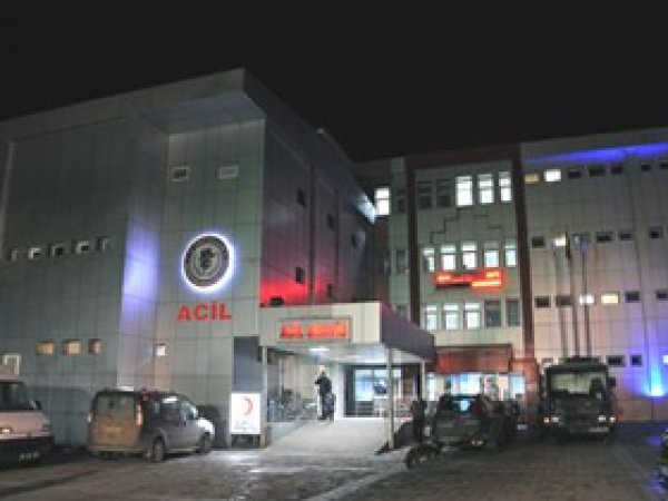 Gümüşhane Devlet Hastanesi'nde Yangın