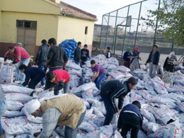 İdil'de Kömür Dağıtımına Başlandı