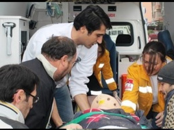 Ordu'da Halatı Kopan Asansör Yere Çakıldı