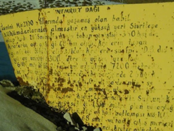 2 bin 700 Yıllık Nemrut Hazinesi Bulundu