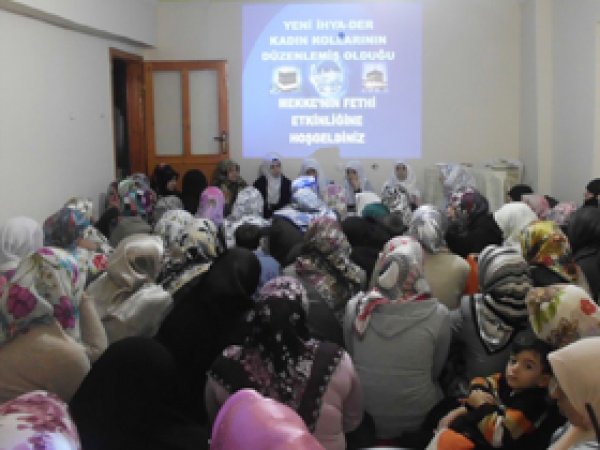Yeni İhya Derli Bayanlar Mekke'nin Fethini Kutladı