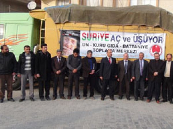 Birecik'ten Suriye'ye Yardım 