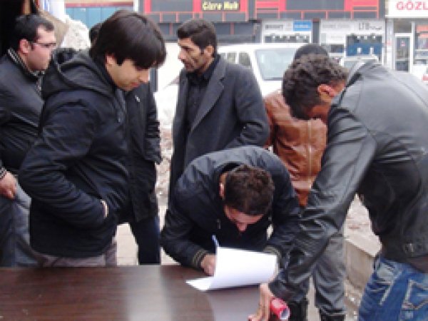 Şırnak'tan Özgürlük için 10 Milyon İmza'ya Yoğun İlgi