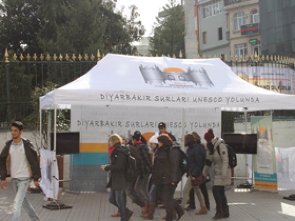 Diyarbakır Surları Emitt Fuarı'nda 