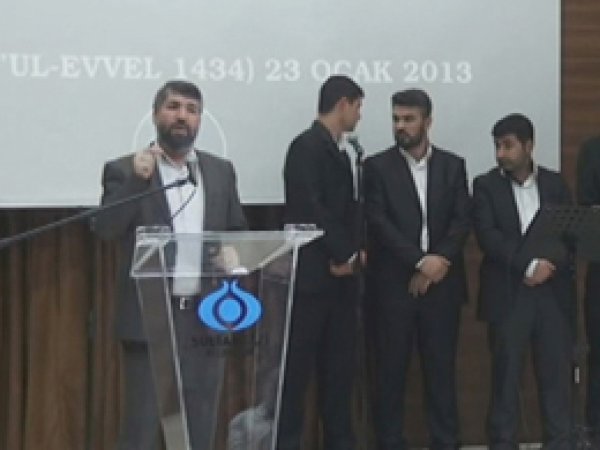 İstanbul Umut-Der'den Mevlid Kandili Programı