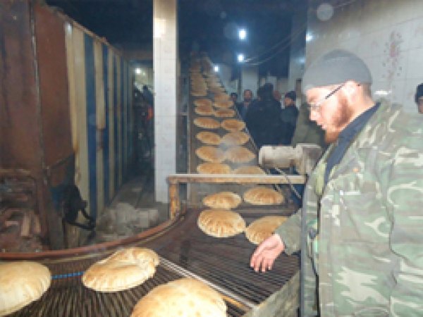 Mardin'den Giden Un Suriye'de Ekmek Oldu