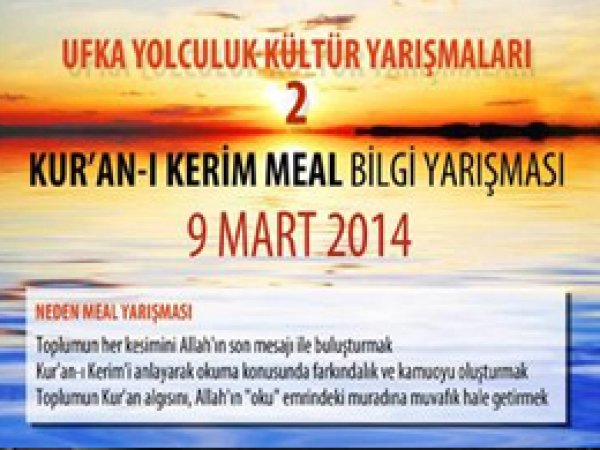 Ufka Yolculuk Meal Yarışması Düzenliyor