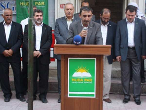 HÜDA PAR'dan Sınır Duvarına Sert Tepki