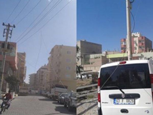 Viranşehir'de Elektrik Hattında Patlama
