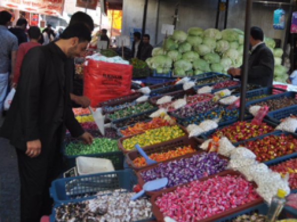 Bayram Şekeri Tezgâhlarda Yerini Aldı