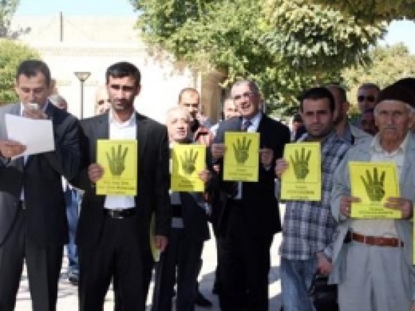 Midyat'ta Rabia Platformu'ndan Dünyaya Çağrı!