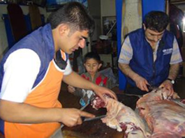 Umut Der Tatvan Şubesi 20 Kurbanlık Kestirdi