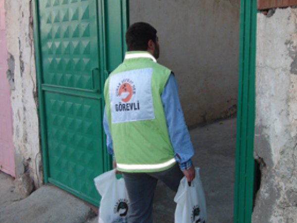 Çınar Şefkat Der 470 Aileye Kurban Yardımında Bulundu
