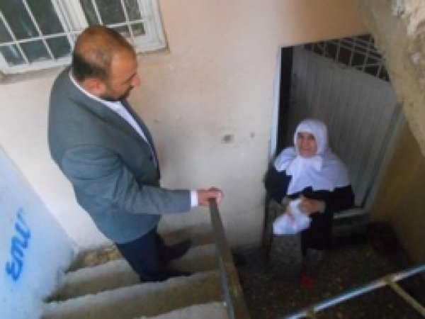 Sason'da 150 Aileye Et Yardımı