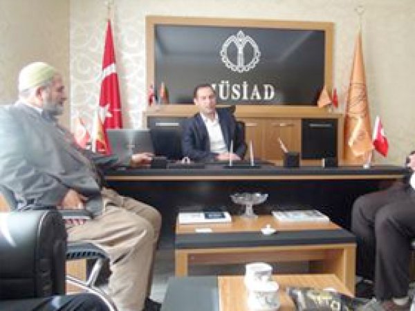HÜDA PAR'dan MÜSİAD Tatvan Temsilciliğine Ziyaret