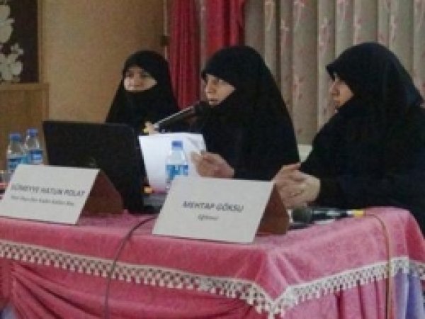 Elazığ'da Kadınlara Aile Eğitimi Semineri 