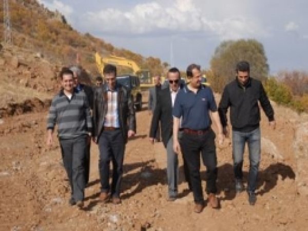  Bingöl Haserek Kayak Tesisleri İnşaatı Devam Ediyor   