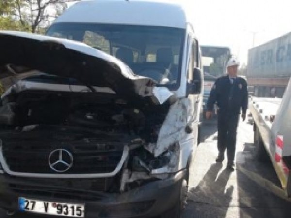 Gaziantep'te Zincirleme Kaza: 4 Yaralı 