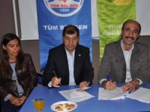 Belediye Ve Sendika Arasında Toplu İş Sözleşmesi İmzalandı 