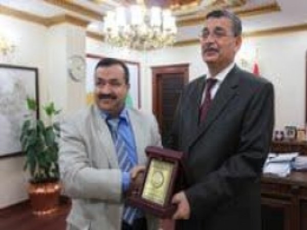 Newroz Üniversitesi Rektörü Urfa'da 