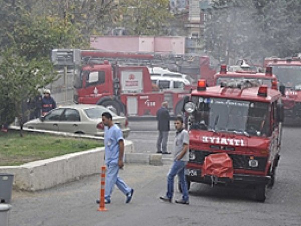 Hastane Yangın Çıktı 