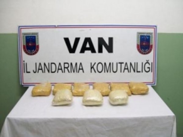 Van'da 12 Kilo Esrar Yakalandı 