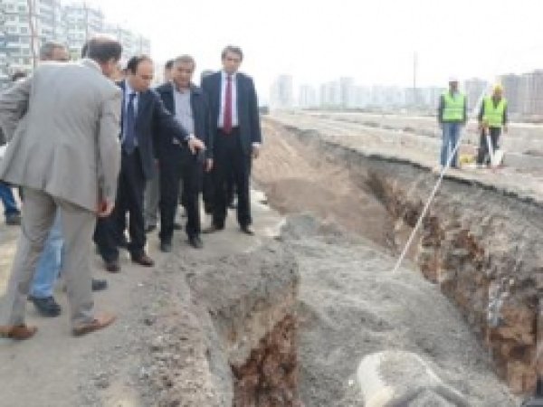 Mahabad Bulvarı'na Yağmur Suyu Drenaj Sistemi 