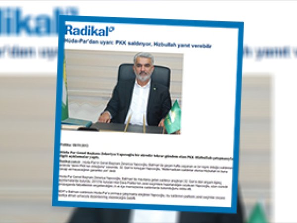'PKK Saldırıyor, Hizbullah Yanıt Verebilir' Çarpıtması