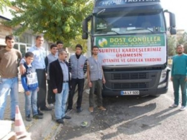 Midyat'taki Suriyeli Sığınmacılar İçin Sorgun'dan Yardım 