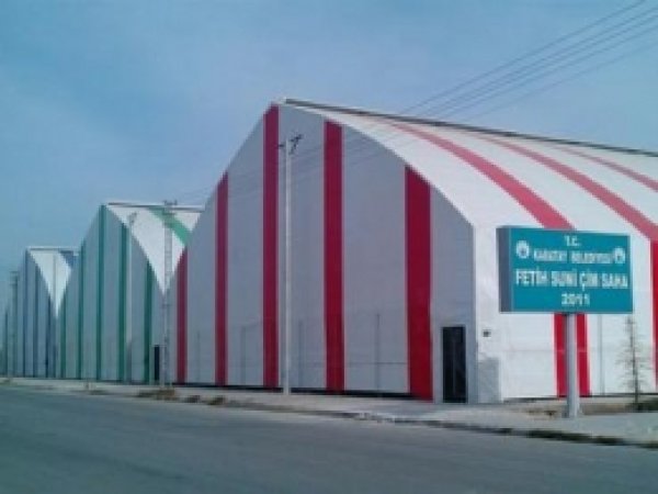 Suni Çim Sahaların Üzeri Kapatıldı 