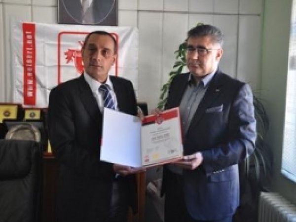 Bitlis TSO'ya ISO 9001 Kalite Belgesi Verildi 