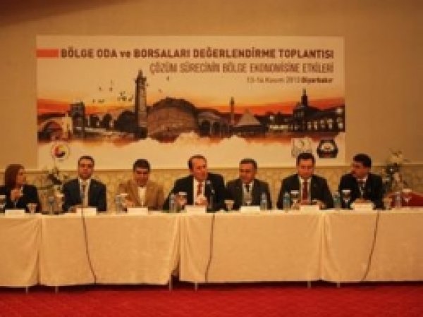 Diyarbakır'daki Bölge Oda Ve Borsaları Toplantısı Başladı 