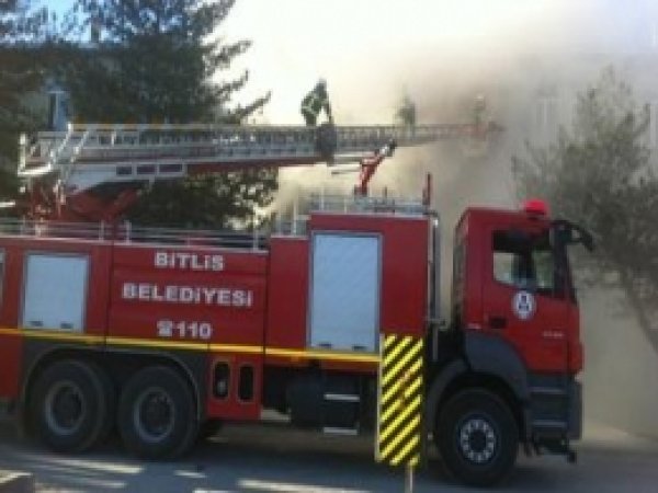 Tatvan'da Deprem Ve Yangın Tatbikatı  