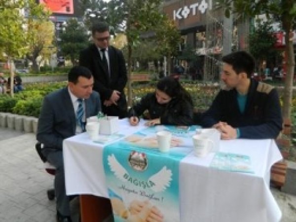 Manisa'da Organ Bağışı Kampanyası  