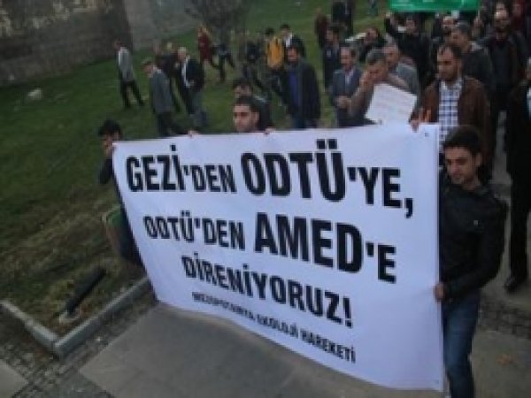 BDP'den HES Projesine Yürüyüşlü Protesto  