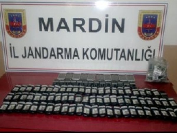Mardin'de Kaçak Cep Telefon Baskınları 