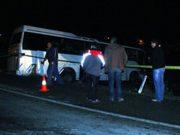 Manisa'da Trafik Kazası; 1 Ölü 41 Yaralı