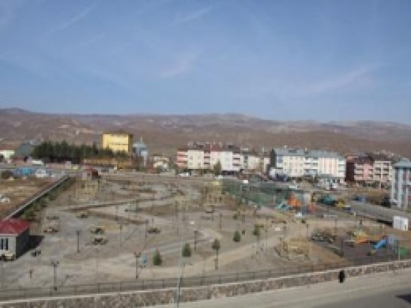 Rabia Parkı'nın Yapımında Sona Doğru 