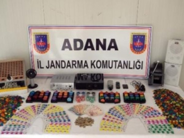 Adana'da Kumar Baskını 