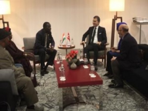 Bakan Çelik, Nijer Kültür Bakanı İle Görüştü 