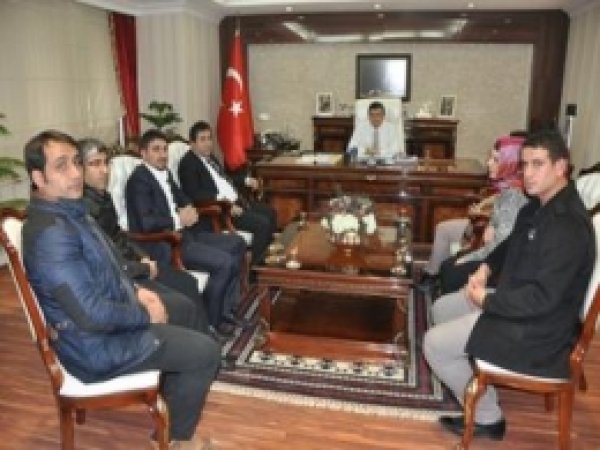 Mimarlar Odası Yeni Yönetimi Batman Valisini Ziyaret Etti  
