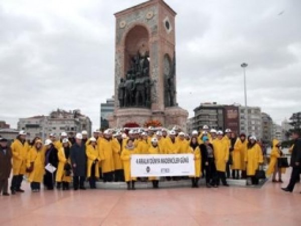 "4 Aralık Dünya Madenciler Günü" 