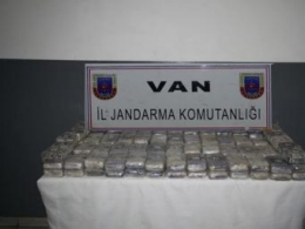 Van'da 62 Kilo 688 Gram Eroin Yakalandı  