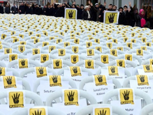 Yaşamını Yitirenler için "Sessiz Sandalye" Eylemi